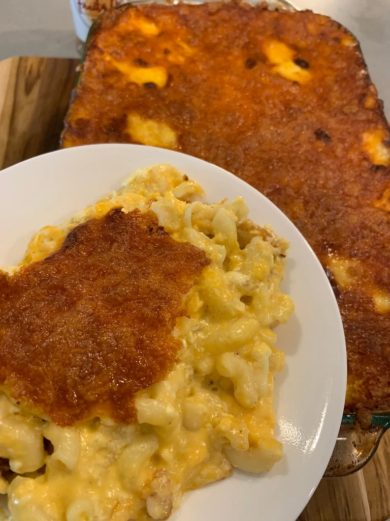 Brittani Bo Baker's Extra Cheesy Mac N Cheese